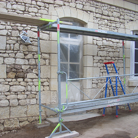 restauration troglodytique à Panzoult dans l’Indre-et-Loire (37)